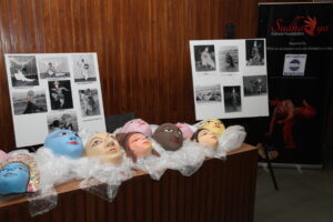 Foyer display at the India International Centre, New Delhi