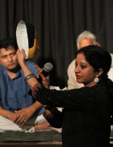 Shagun Butani explains the use of masks in Chhau